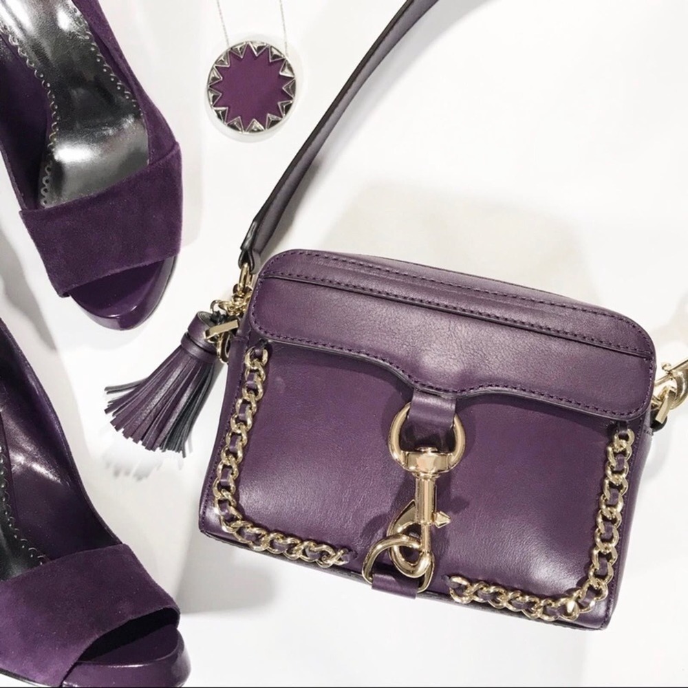 Rebecca Minkoff Purple Shoulder Bag